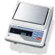 GX Series! The most user-friendly precision balances, with internal calibration.